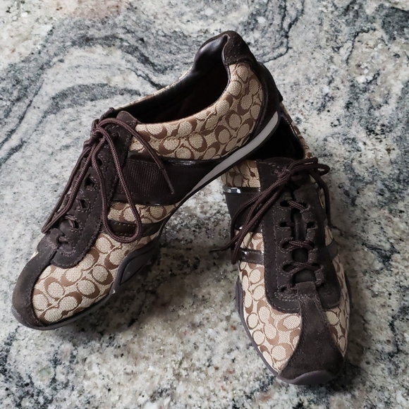 Coach Shoes - Coach Signature Remonna Sneakers